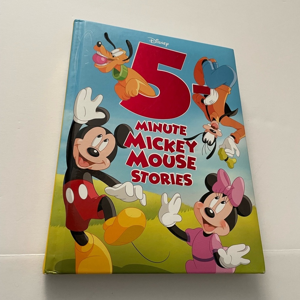 Disney 5-Minute Mickey Mouse Stories Harcover Book